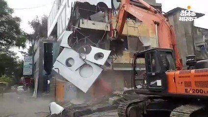 जीतू सोनी के होटलों और मकान पर नगर निगम की कार्रवाई