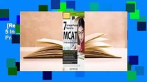 [Read] 7 Full-Length MCAT Practice Tests: 5 in the Book and 2 Online: 1610 MCAT Practice