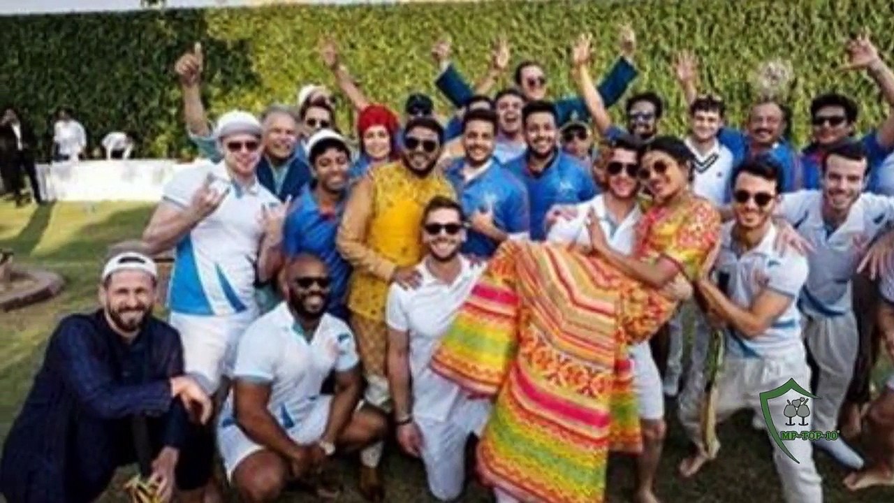 Priyanka Chopra and Nick Jonas celebrate their wedding with a cricket match at Umaid Bhawan Palace