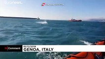 شاهد: منظر نادر للحوت القاتل يسبح قرب الشاطئ الإيطالي