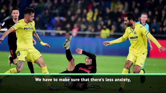 Simeone calls for calmness after more Atletico scoring woes