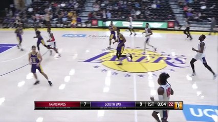 Jordan Bone Posts 21 points & 13 assists vs. South Bay Lakers