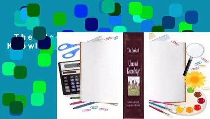 The Book of Unusual Knowledge  For Kindle