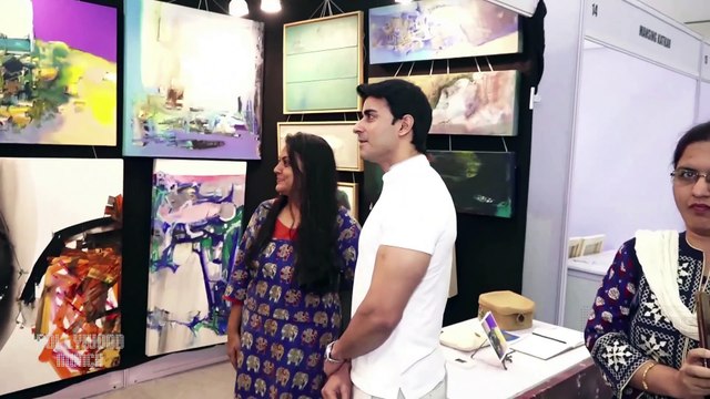 Satish Patil Art Show Arrival Inauguration By Gautam Rode
