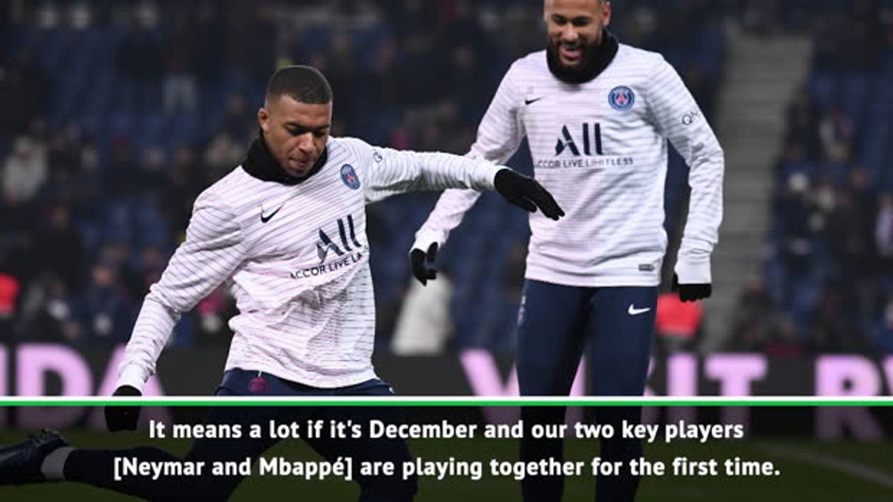 Tuchel thrilled to have Mbappe and Neymar playing together again at PSG