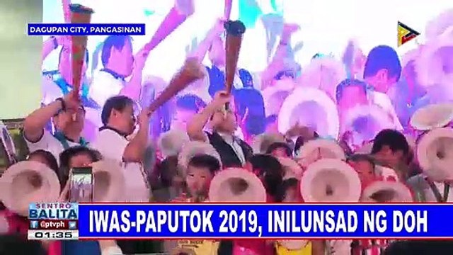 Iwas-paputok 2019, inilunsad ng DOH