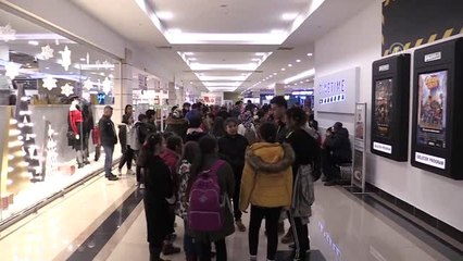 Genç sporcular, "Cep Herkülü: Naim Süleymanoğlu" filmini izledi