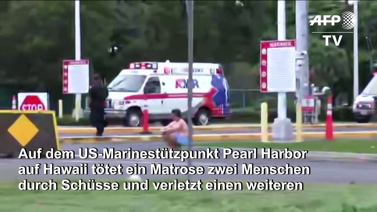Tote bei Schusswaffenangriff in Pearl Harbor