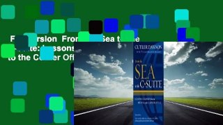 Full version  From the Sea to the C-Suite: Lessons Learned from the Bridge to the Corner Office