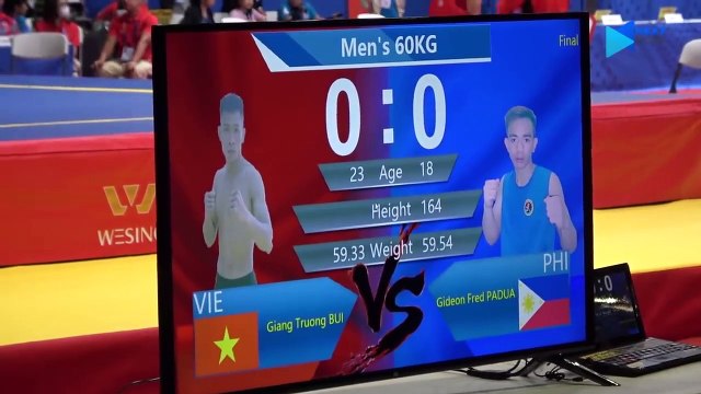 Chung kết tán thủ | Giật huy chương vàng từ tay VĐV chủ nhà nhờ liên hoàn cước cực khủng của Bùi Trường Giang | NEXT SPORTS