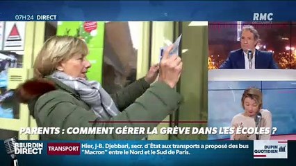Dupin Quotidien : Parents, comment gérer la grève dans les écoles ? - 05/12