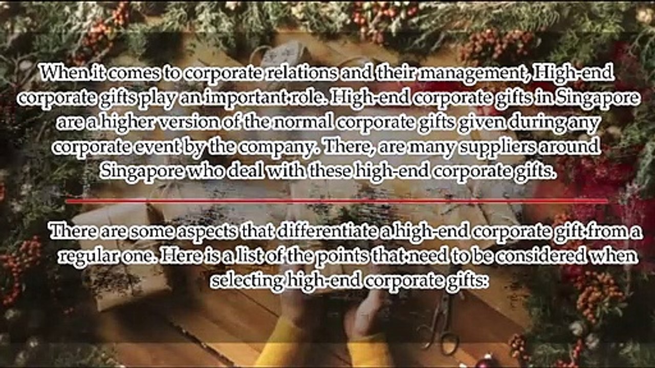 High-End Corporate Gifts in Singapore - Impress Gift