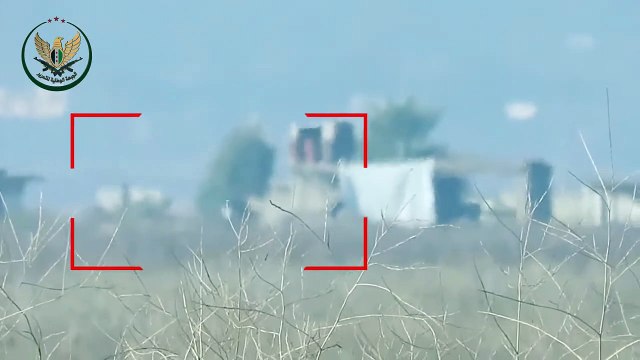 تدمير قاعدة صواريخ لميليشيا أسد على محور الحاكورة إثر استهدافها بصاروخ مضاد للدروع