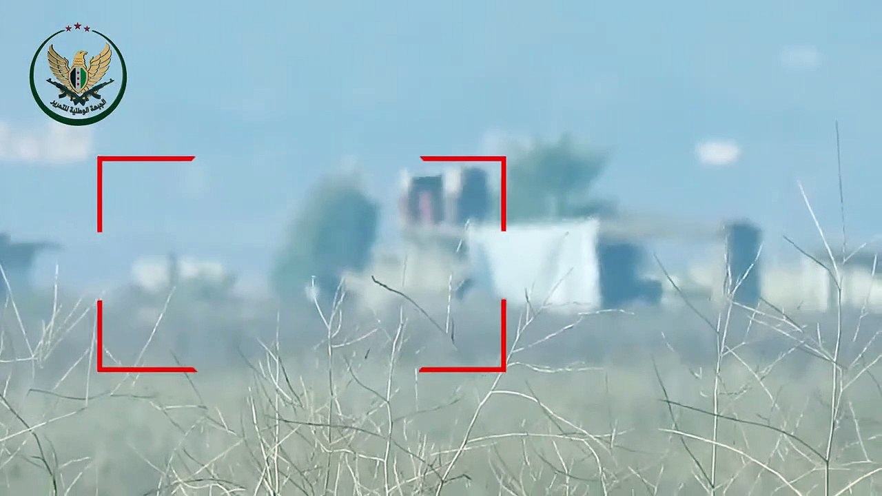 تدمير قاعدة صواريخ لميليشيا أسد على محور الحاكورة إثر استهدافها بصاروخ مضاد للدروع