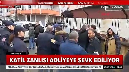 Ceren Özdemir'in katil zanlısı adliyeye sevk edildi
