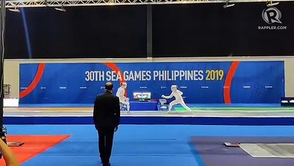 Jylyn Nicanor nails PH's first SEA Games fencing gold