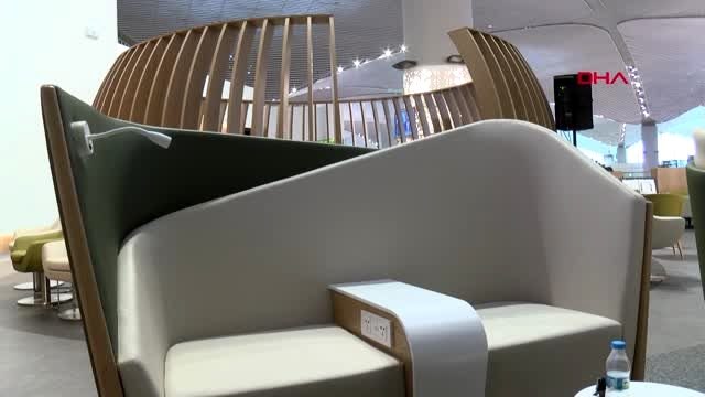 İstanbul havalimanı'nda, yeni özel yolcu salonu hizmete girdi