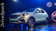 MG ZS EV Unveiled In India | Walkaround | Range, Performance, Features, Specifications & Details