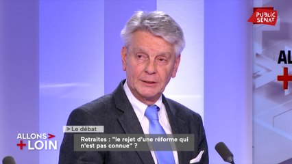 Alain Richard à propos de la réforme des retraites : « On respecte les positions des uns et des autres. Et le dialogue va se poursuivre. »