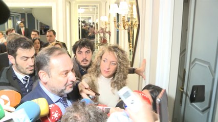 Ábalos dice que se mantiene la próxima reunión con ERC