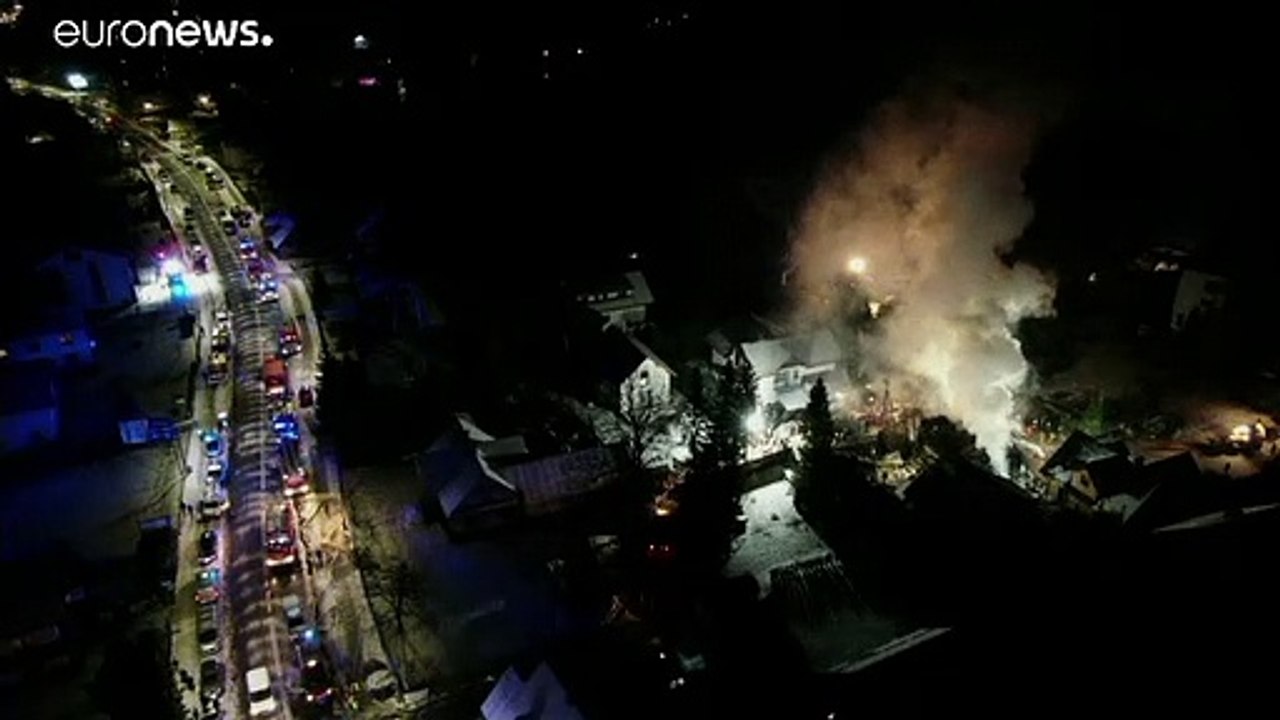 Pologne : dramatique explosion dans une station de ski