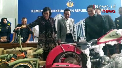 Begini Penampakan Harley Davidson dan Sepeda Brompton yang Diselundupkan Pesawat Garuda