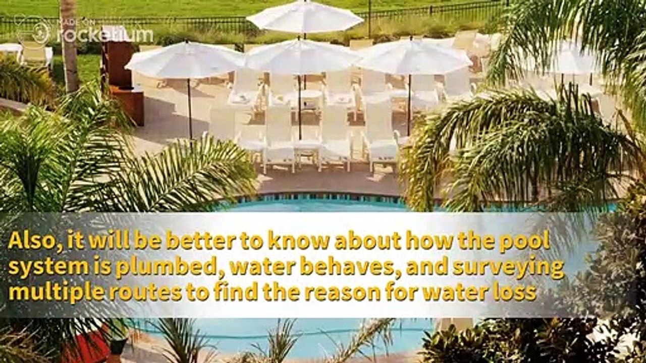 Different types of pool leak detection techniques