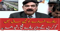 Federal Minister for Railways addresses media in Lahore