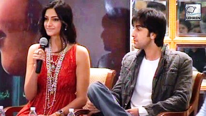 Sonam Kapoor and Ranbir Kapoor At Saawariya Press Conference | Flashback Video
