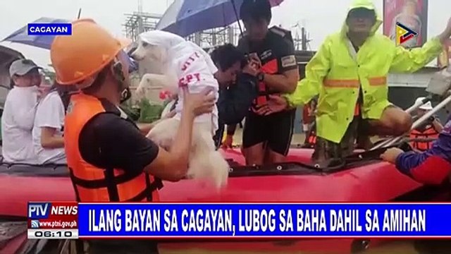 Lebel ng tubig sa Cagayan River, patuloy na tumataas