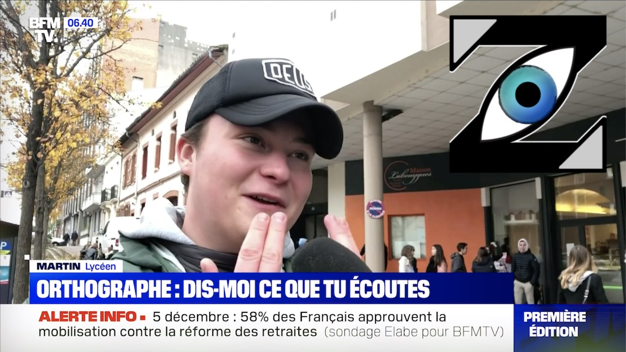 [Zap Télé] Les amateurs de rap seraient moins bons en orthographe ! (05/12/19)