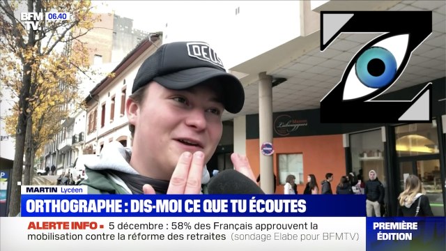 [Zap Télé] Les amateurs de rap seraient moins bons en orthographe ! (05/12/19)