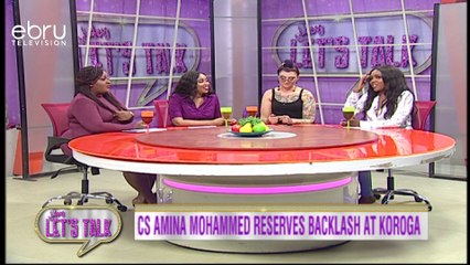 CS Amina Mohammed Reservs Backlash At Koroga