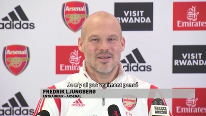 Freddie Ljungberg, une première à l'Emirates