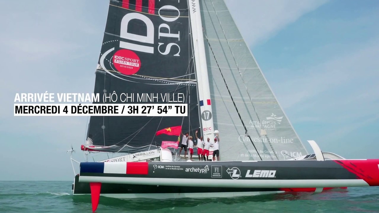IDEC SPORT 2019 : Arrivée d'IDEC SPORT à Ho Chi Minh