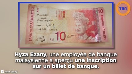 Une femme trouve un billet de banque très spécial, elle ne s'attendait pas à l'histoire qui se cachait derrière !
