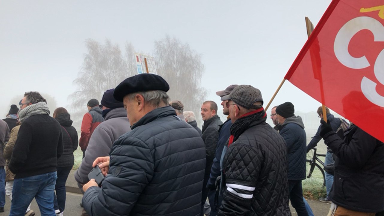 La Flèche. 360 personnes mobilisées contre la réforme des retraites