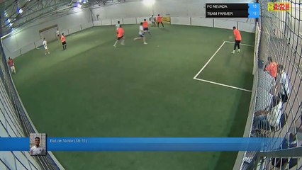 But de Victor (18-11) - FC NEVADA Vs TEAM FARMER - 02/12/19 21:00 - LIGUE 2 - Poitiers Game Parc