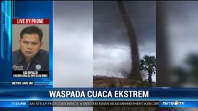 Hampir Seluruh Wilayah Indonesia Berpotensi Cuaca Ekstrem Beberapa Hari ke Depan