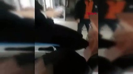 Samsun’da skandal görüntüler kameralara böyle yansıdı! Müdür kadın çalışanlara saldırdı