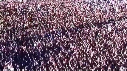 Şilili feministler ulusal stadyumu doldurdu