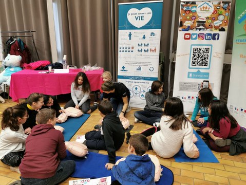 Vauvert : stands de sensibilisation pour enfants au forum santé