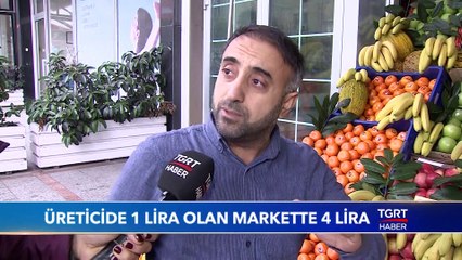 Üreticide 1 Lira Olan Markette 4 Lira