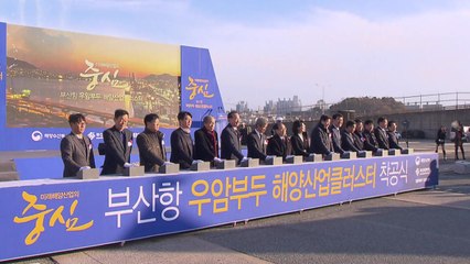 [부산] 우암부두 해양클러스터 사업 '첫 삽' / YTN