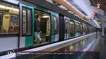 Spéciale Grève - Quais des stations vides, métros et RER quasiment sans voyageurs: Les transports franciliens désertés par les usagers  - VIDEO