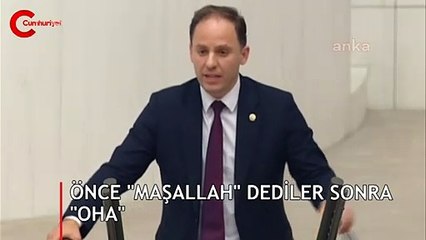 Meclis'te vekilleri şaşkına çeviren anlar! Önce "maşallah" dediler sonra "oha!"