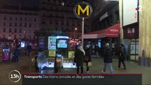 Grève du 5 décembre : gares SNCF et rames RATP désertes