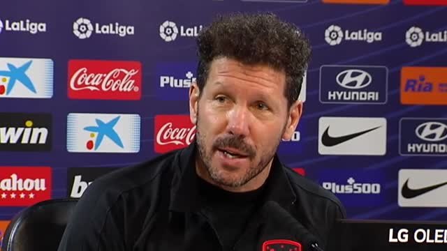 Simeone: El que considera que la palabra transición para mí es tomar el sol y esperar a que las flores salgan solas, no me conoce