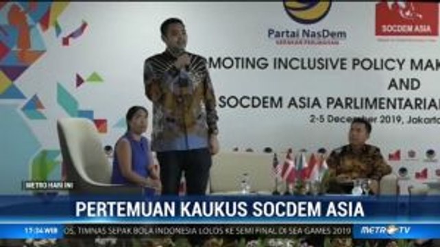 NasDem Jadi Tuan Rumah Kaukus Socdem Asia