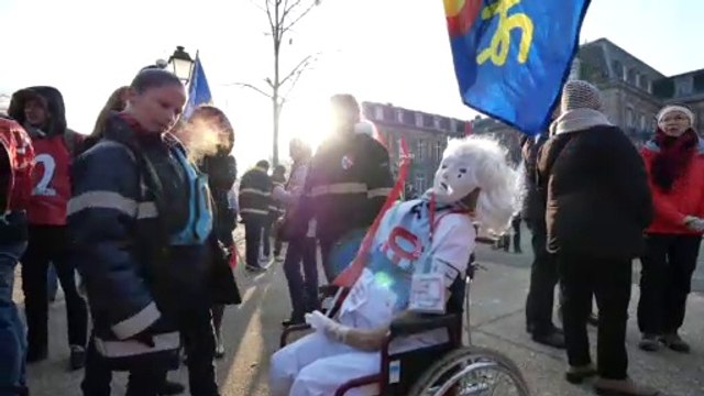 Colmar : Gilles Hunzinger, délégué F.O. au CDRS (Centre départemental de repos et de soins)